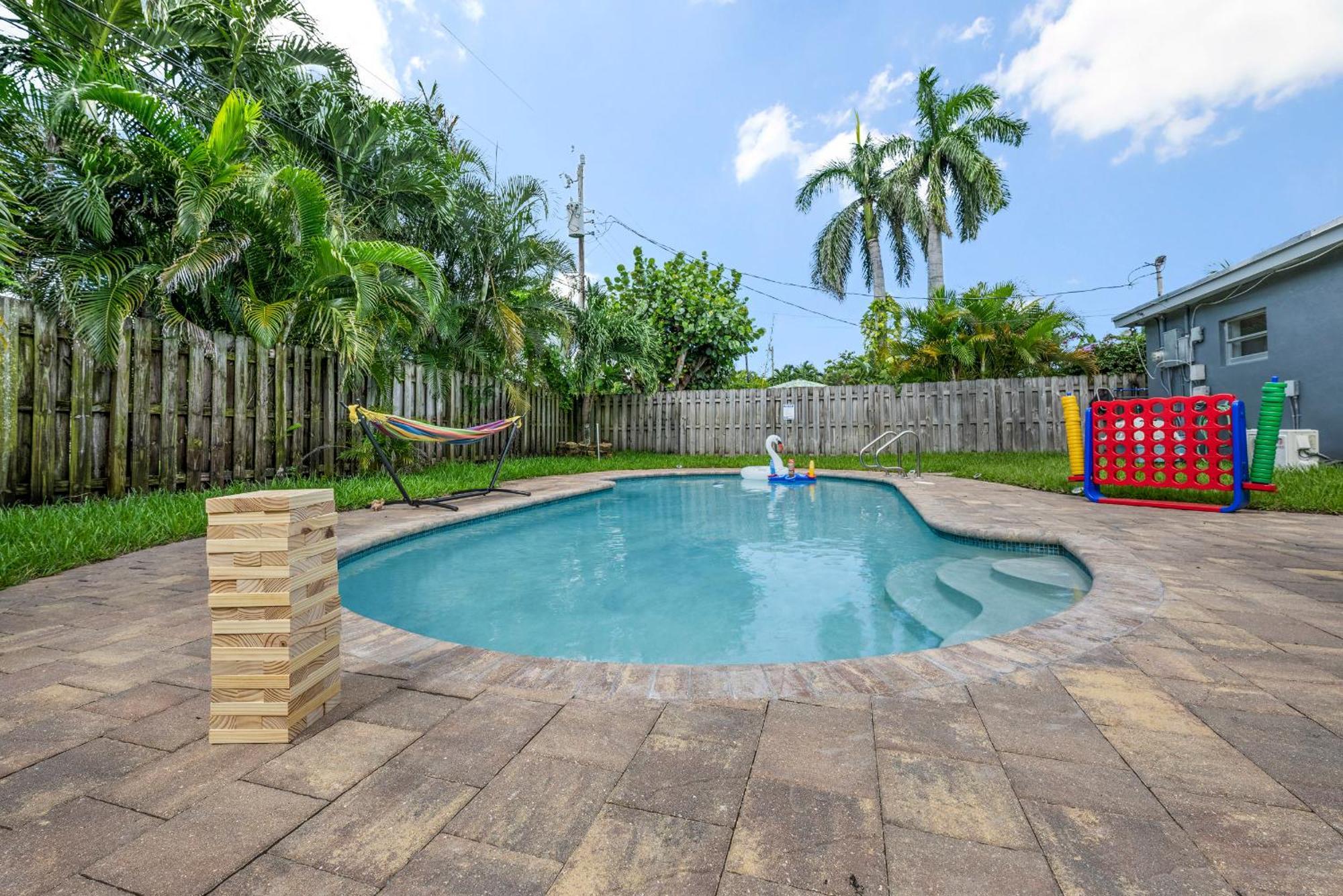 3Br Mini Oasis - Pool, Game Lounge And Near Beaches فورت لودرديل المظهر الخارجي الصورة